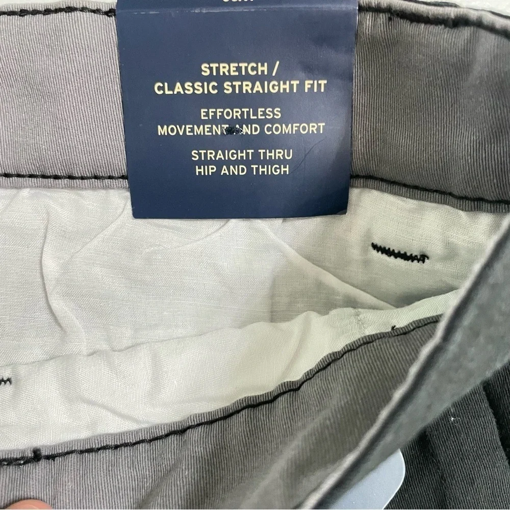 Nat Nast Black Stretch Flat Front Golf Shorts Men’s Size 30 Classic Fit Spandex
